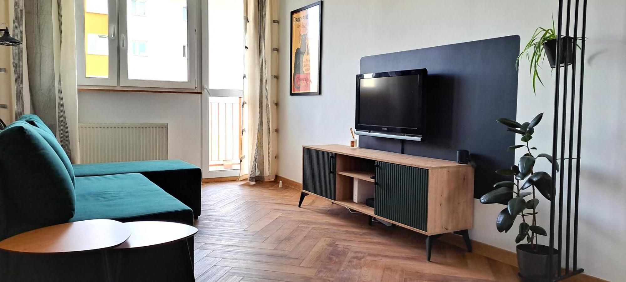 Spacerowa, Centrum, 2 Pokoje, Balkon, Dla 1- 4 Osob *
